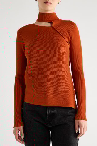 Pull - Rouge brique