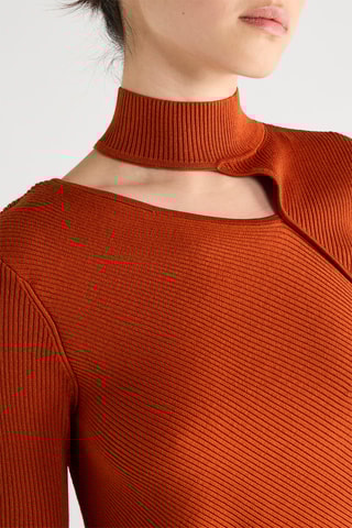 Pull - Rouge brique