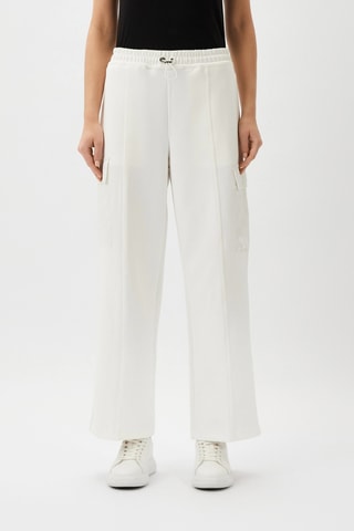 Pantalon taille haute - Ivoire