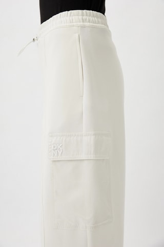Pantalon taille haute - Ivoire