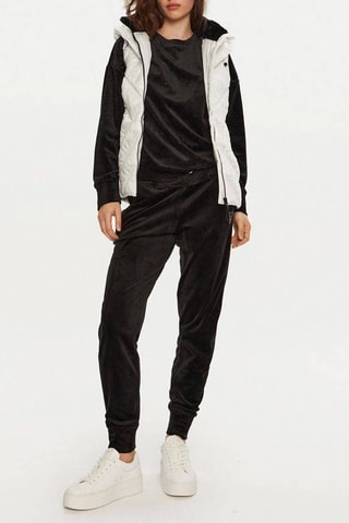 Jogging en velours - Noir