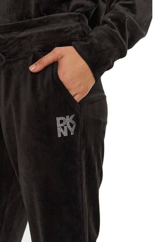Jogging en velours - Noir