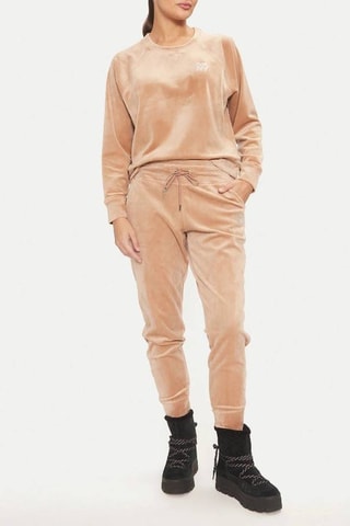 Jogging en velours - Beige