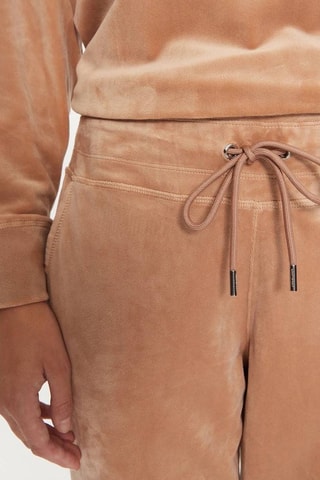 Jogging en velours - Beige