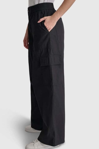Pantalon taille haute - Noir