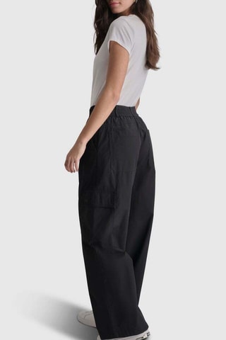 Pantalon taille haute - Noir