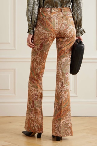 Pantalon regular - Orange