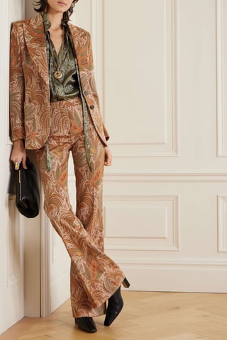 Pantalon regular - Orange