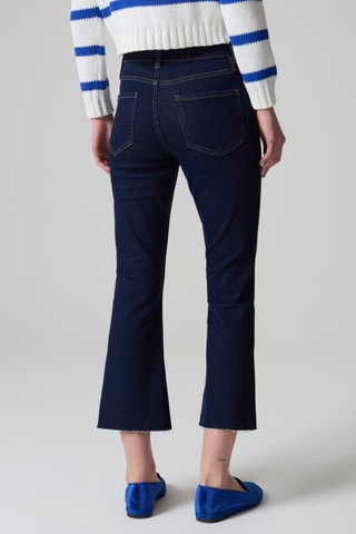 Jean flare 7/8 - Bleu foncé