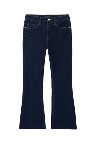 Jean flare 7/8 - Bleu foncé