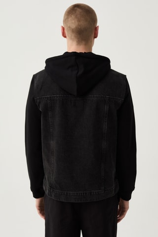 Veste en jean - Noir