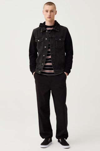 Veste en jean - Noir