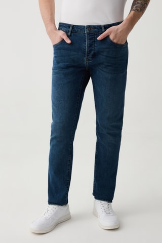 Jean regular - Bleu