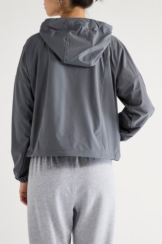 Coupe-vent à capuche - Gris