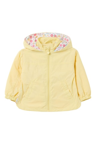 Veste à capuche - Jaune