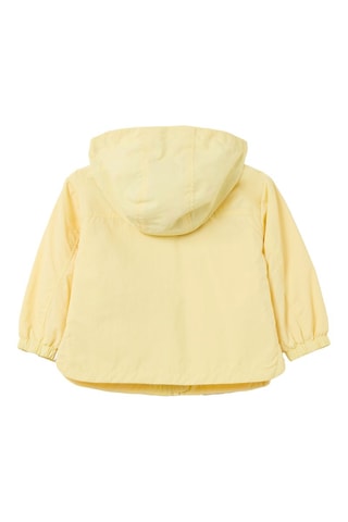 Veste à capuche - Jaune
