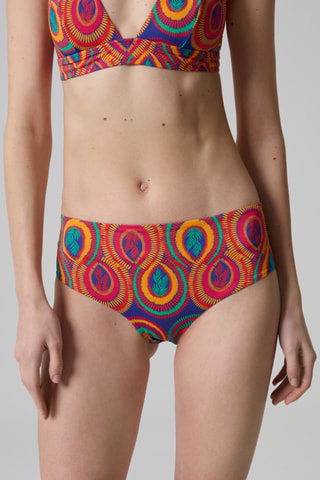 Bas de maillot - Rouge et jaune