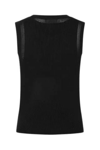 Pull sans manches - Noir