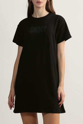 Robe t-shirt - Noir