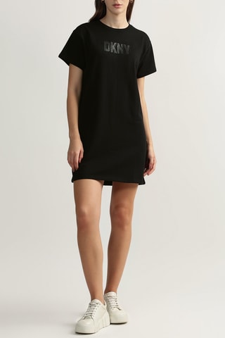 Robe t-shirt - Noir