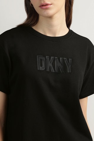 Robe t-shirt - Noir