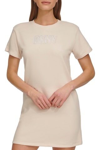 Robe t-shirt - Ecru