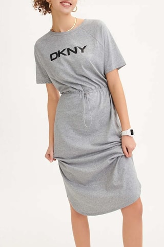 Robe midi - Gris chiné