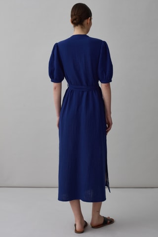Robe longue - Bleu