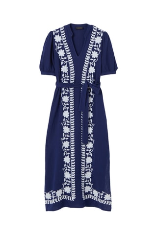 Robe longue - Bleu