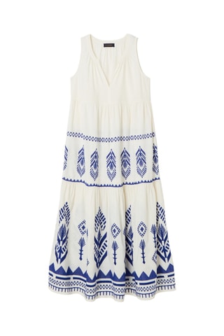 Robe longue - Blanc