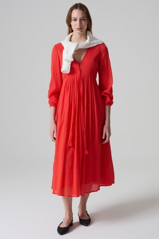 Robe longue - Rouge