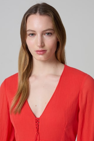 Robe longue - Rouge