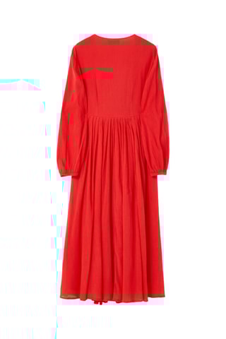 Robe longue - Rouge
