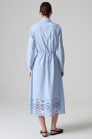 Robe chemise - Bleu
