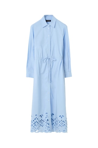 Robe chemise - Bleu