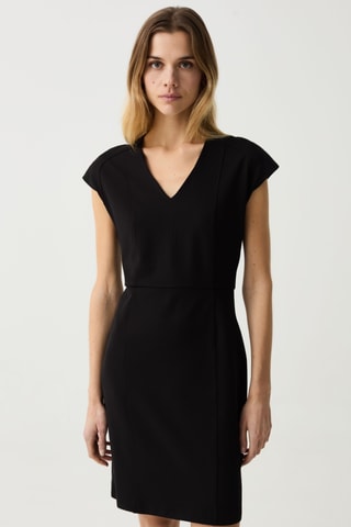 Robe fourreau - Noir