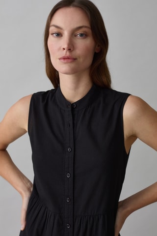 Robe chemise - Noir