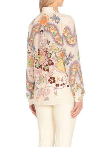 Chemisier en soie - Beige