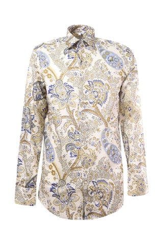 Chemise - Ecru et jaune