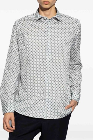 Chemise regular - Blanc