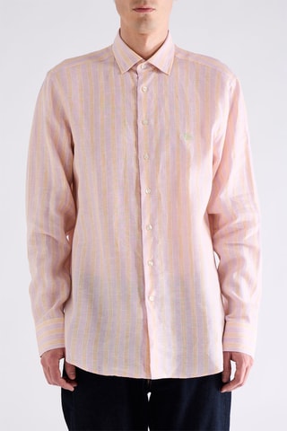 Chemise en lin - Rose