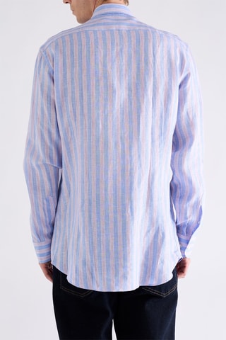 Chemise en lin - Bleu clair
