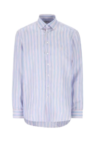 Chemise en lin - Bleu clair