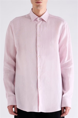Chemise en lin - Rose