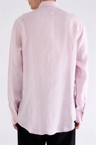 Chemise en lin - Rose