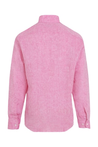 Chemise en lin - Rose chiné