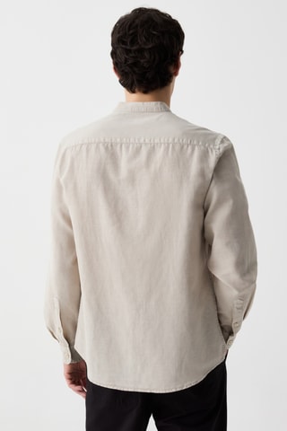 Chemise en lin - Beige