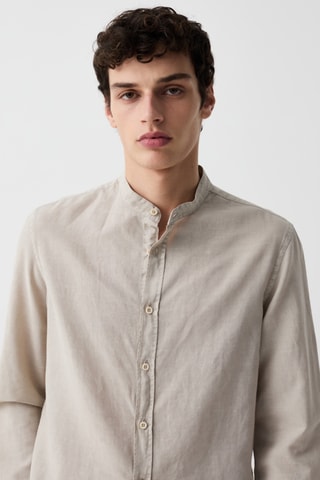 Chemise en lin - Beige