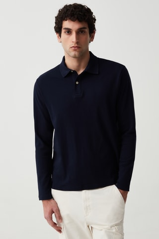 Polo - Bleu marine