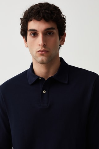 Polo - Bleu marine